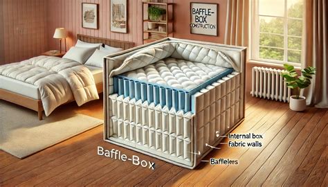 what is baffle box comforter